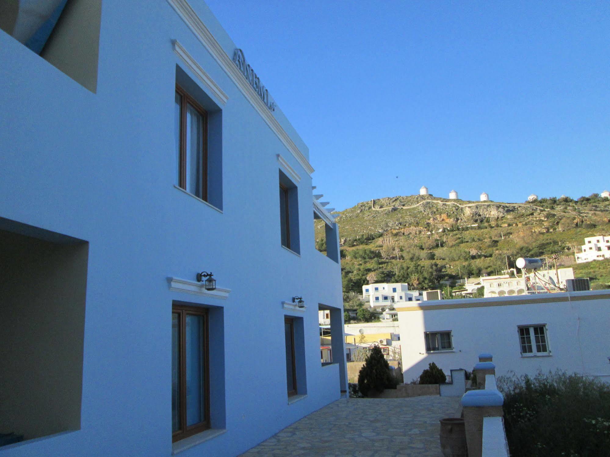 Anemi Leros Apartments Panteli Eksteriør billede