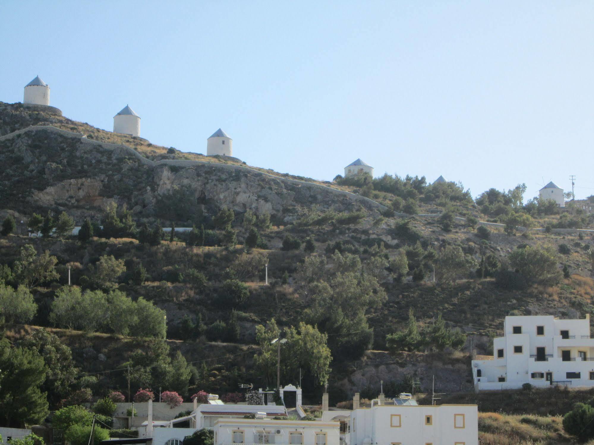 Anemi Leros Apartments Panteli Eksteriør billede