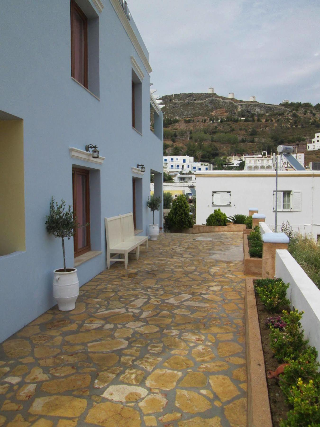 Anemi Leros Apartments Panteli Eksteriør billede